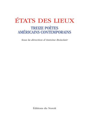 cover image of États des lieux